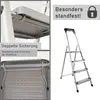 Trittleiter mit 4 Stufen, Treppenleiter aus Aluminium, Produktbild-Vorschau 5