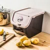 Pojemnik na warzywa i owoce z pokrywą różowy 12 l Podgląd zdjęcia produktu 4