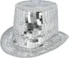 Cappello da discoteca Boland argento - accessorio retrò per Anteprima dell’immagine prodotto 1