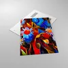 Bilder auf glas - Einteilig - Blume Abstraktion - 70x100cm Produktbild-Vorschau 2