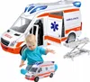Ambulanz Spielzeugauto mit Sound Licht Trage & Antrieb Produktbild-Vorschau 9