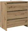 Möbel 3-tlg. Sideboard Artisan-Eiche Holzwerkstoff - Produktbild-Vorschau 6