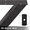 Metalowe nogi stołowe VEVOR, 72,1 x 76,1 cm, czarne nogi Podgląd zdjęcia produktu 6