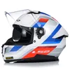 LS2 FF808 Stream II Vintage Helm, weiß/blau/rot, M (57/58) Produktbild-Vorschau 10