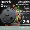 holz4home® 9-teiliges Dutch Oven Set I 4,3L Feuertopf Produktbild-Vorschau 3