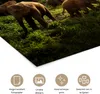 MuchoWow® Poster Wald - Elefanten - Licht 90x60 cm - Produktbild-Vorschau 2