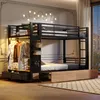 Letto a castello 90 x 200 cm con 4 cassetti, ripiani, Anteprima dell’immagine prodotto 2