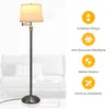 COSTWAY Stehlampe Standleuchte, Stehleuchte mit Basis & Produktbild-Vorschau 3