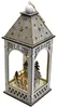 Dřevěná lucerna s LED osvětlením 29x11 cm Náhled obrázku produktu 4