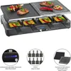 Clatronic RG3518 Raclette mit heißem Stein 8 Pfännchen Produktbild-Vorschau 5