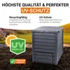 GARANTIA THERMO-WOOD Komposter 600 Liter inkl. Bodengitter Produktbild-Vorschau 15