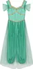 A green princess costume laid flat against a white background. Produktbild-Vorschau