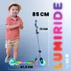 Dětská koloběžka LUMI RIDE dvoukolová koloběžka s LED Náhled obrázku produktu 4