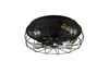 TRIO Trio Trondheim -tuuletinvalaisin 48 cm, 4 x E27, Náhled obrázku produktu 2