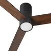 ventyly HYBRID Deckenventilator mit Licht schwarz/Esche Produktbild-Vorschau 4