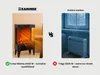 KAMINER EMBEGO 2000 W – Elektro-Kamin mit 3D Flamme & Produktbild-Vorschau 7