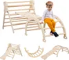 3 in 1 Kletterdreieck Kletterbogen Rutsche für Kleinkinder Produktbild-Vorschau 1