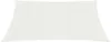 vidaXL Voile d'ombrage 160 g/m² blanc 5x8 m HDPE Voir les images du produit 2