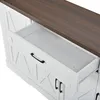 MODFU Dressoir met werkblad, commode in landelijke stijl Productafbeelding-voorbeeld 8