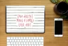 MuchoWow® Laptop Aufkleber Sticker Cover Zitate - Die DNA Produktbild-Vorschau 2