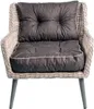 TexDeko® Loungekissen Gartenpolster Set mit Rückenkissen Produktbild-Vorschau 2