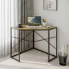 Zenzee Eckschreibtisch 80L x 80B x 77,5H cm Computertisch Produktbild-Vorschau 2
