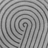 Wohnzimmer Teppich mit Linienmuster in grau Größe - 160 x Produktbild-Vorschau 2