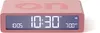 A pink digital alarm clock with a digital display showing the time. Náhled obrázku produktu