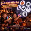 Halloween Fingerlichter für Kinder, LED-Projektionsringe, Produktbild-Vorschau 5