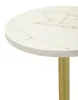 Kleiderständer aus goldenem Metall mit Marmorbasis CM Produktbild-Vorschau 7