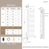 S'AFIELINA Grzejnik ręcznikowy elektryczny 1599×400mm, Podgląd zdjęcia produktu 15