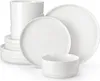 MALACASA, 12 pcs. vaisselle en porcelaine service combiné Voir les images du produit 1