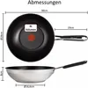 Tefal Wok Jamie Oliver J90 Wokpfanne 28cm Induktion, Produktbild-Vorschau 2