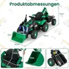 Elektrischer Aufsitztraktor mit Anhänger und Fernbedienung Produktbild-Vorschau 1
