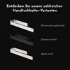 Bürstenking Handtuchhalter ohne Bohren – 39 cm – Produktbild-Vorschau 7
