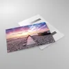 Bilder auf glas - Einteilig - Boot Strand Himmel - 120x80cm Produktbild-Vorschau 2