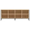 vidaXL Schuhregal Sonoma-Eiche 131x35x50 cm Holzwerkstoff Produktbild-Vorschau 4