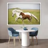 MuchoWow® Poster Pferde - Tiere - Gras 180x120 cm - Produktbild-Vorschau 6