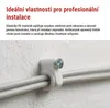 Kabelová příchytka 10 mm, bílá, 50 ks Náhled obrázku produktu