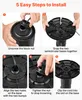 Vežový ventilátor VEVOR 50 W, stĺpový ventilátor s výškou Náhľad obrázku produktu 6
