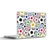 MuchoWow® Laptop Aufkleber Sticker Cover Fußball - Cartoon Produktbild-Vorschau 1