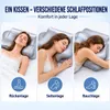 Nackenstützkissen Memory Foam, ergonomisch, kühlender Produktbild-Vorschau 2