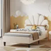 Cuna INONEFT de 90x200 cm con somier, cama acolchada con Vista previa de la imagen del producto 1