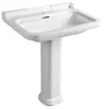 Kerasan WALDORF Keramik-Waschtisch 80x55cm, weiß Produktbild-Vorschau 9
