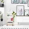 Carrello da servizio Relaxdays, bambù e MDF, carrello da Anteprima dell’immagine prodotto 5