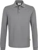 HAKRO Langarm Poloshirt Performance Herren #815 Gr. M titan Produktbild-Vorschau 1
