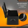 ALUBOX Alukiste schwarz mit Stapelecken E47 Liter Produktbild-Vorschau 6