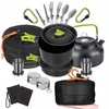 Set d'ustensiles de camping bouilloire de camping 18in1 Voir les images du produit 1