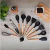 Set di utensili da cucina in silicone Montessa, 12 pezzi, Anteprima dell’immagine prodotto 12
