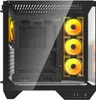 Darkflash DY470 PC-Gehäuse mit 4 Lüftern, Schwarz Produktbild-Vorschau 2